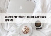 seo优化推广哪家好（seo排名优化公司哪家好）