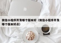 微信小程序开发哪个版本好（微信小程序开发哪个版本好点）